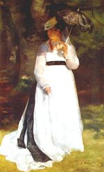 Ренуар Лиза с зонтом 1867г 